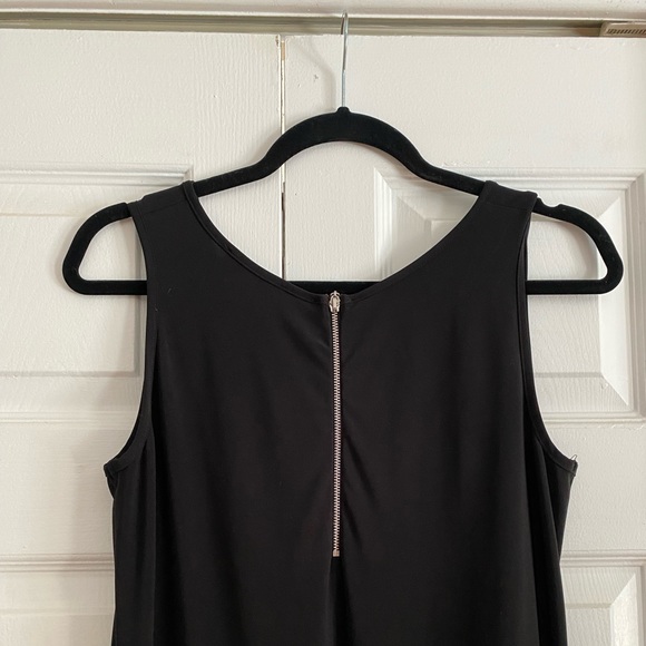 Fantastic modern black asymmetrical dress from Laura - Picture 5 of 6